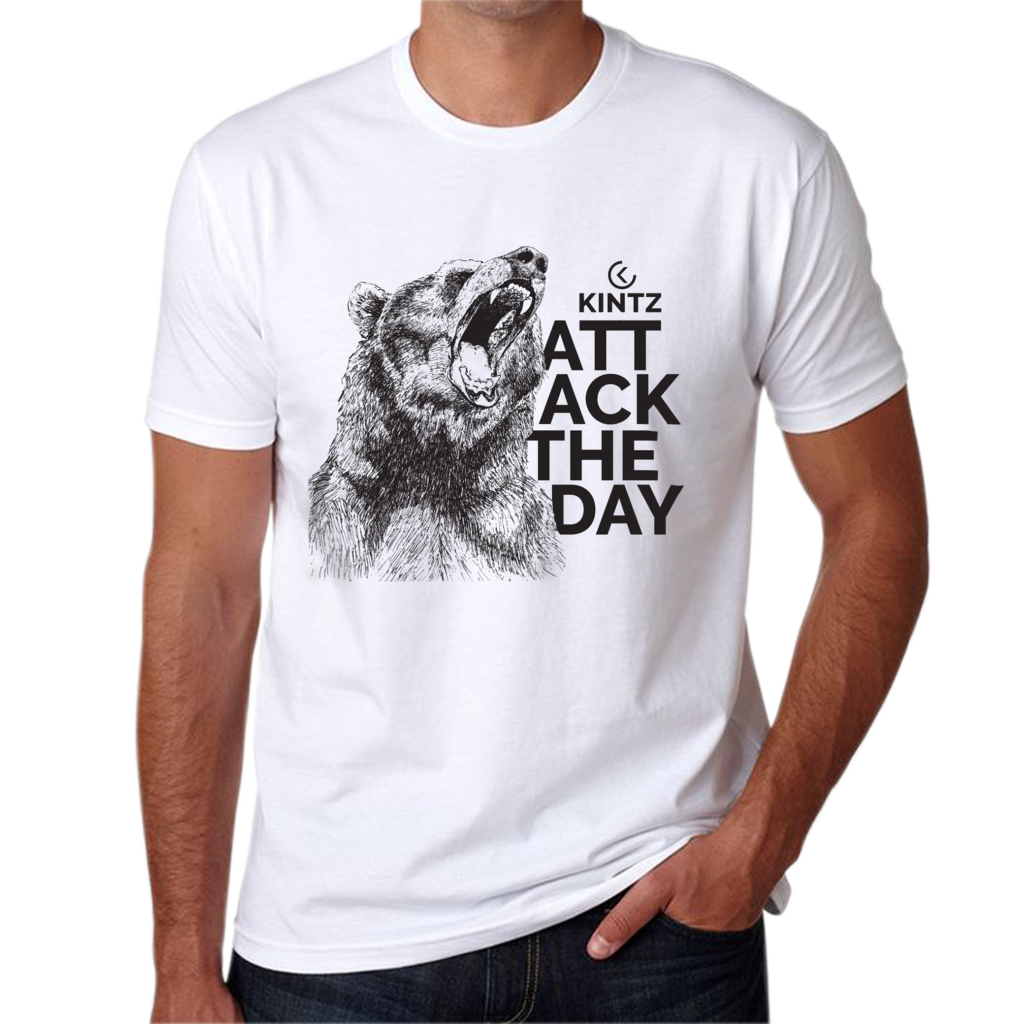 Attack the Day T-shirt - Kintz Group