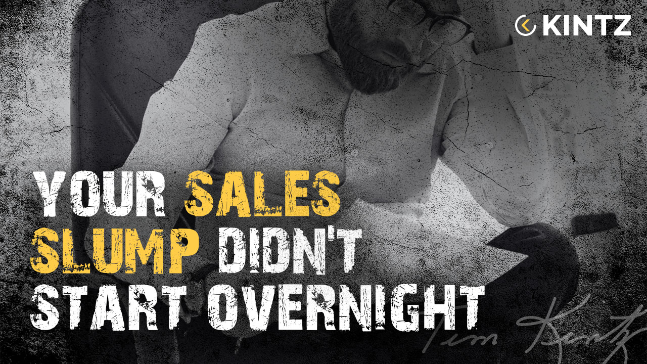 Bounce back in car sales after a slump using consistent daily habits