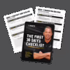 first 30 days checklist The First 30 Days Checklist PDF for car sales with AI by Kintz Group โ transform your dealership sales process in one month.