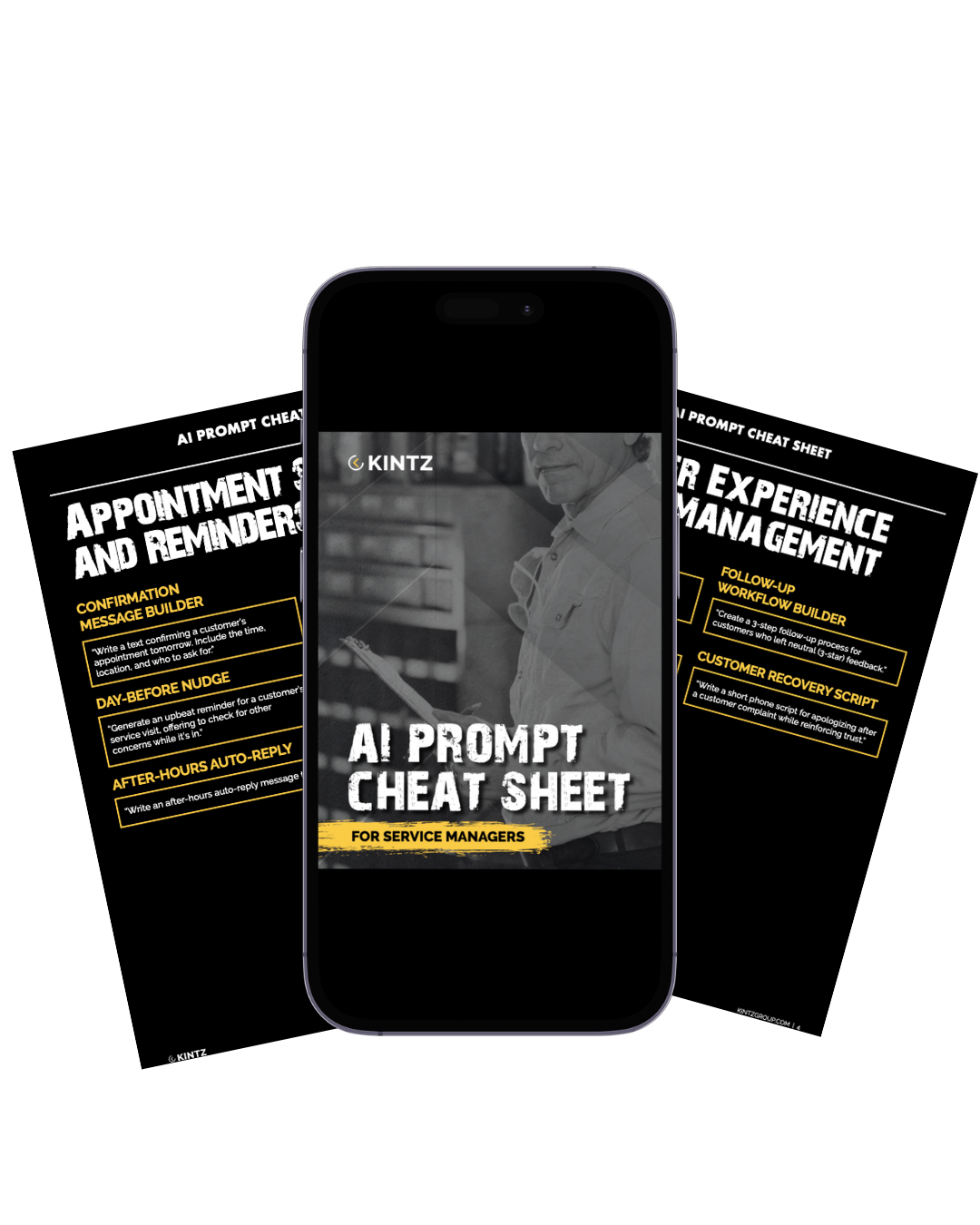 Service Managers Cheatsheet